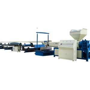 China high speed Plastic Extrusion making Machine bag production line Flat Yarn Extruder Machine flat emitter drip tape machine