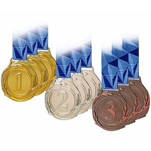 Personalized metal running medals orchid patterns number rank 123 place blank 3d engraved sports medals