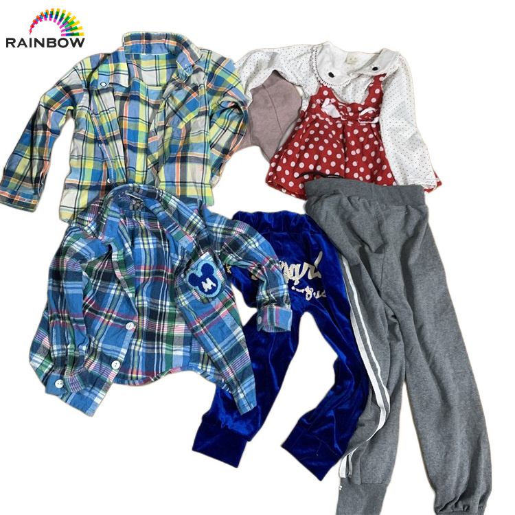 premium thrift used clothing kids girls boys baby per kg children used second hand clothes branded preloved bale