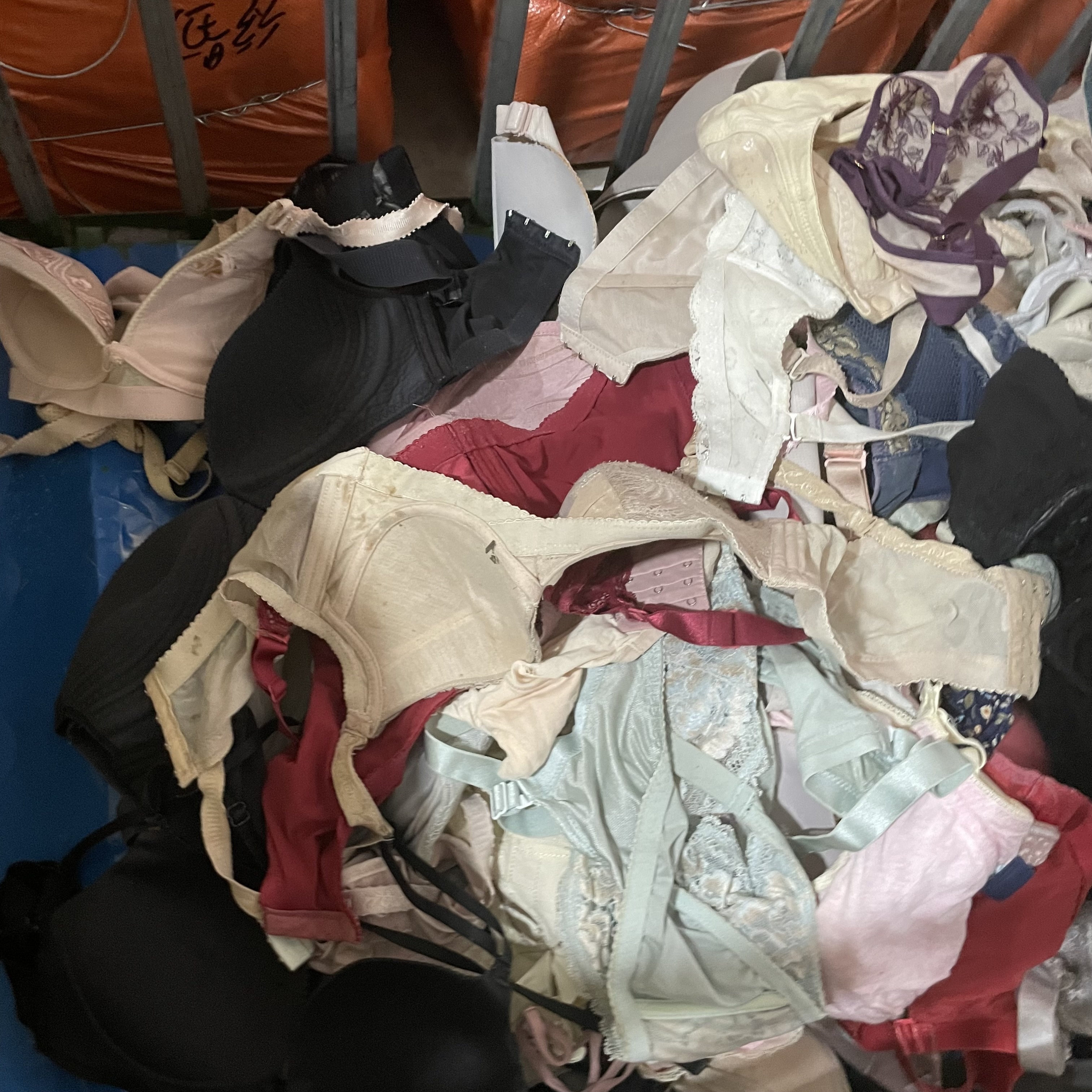 Bulk Wholesale Used Woman Clothes Second hand ladies underwear bale used bra and panties for sale