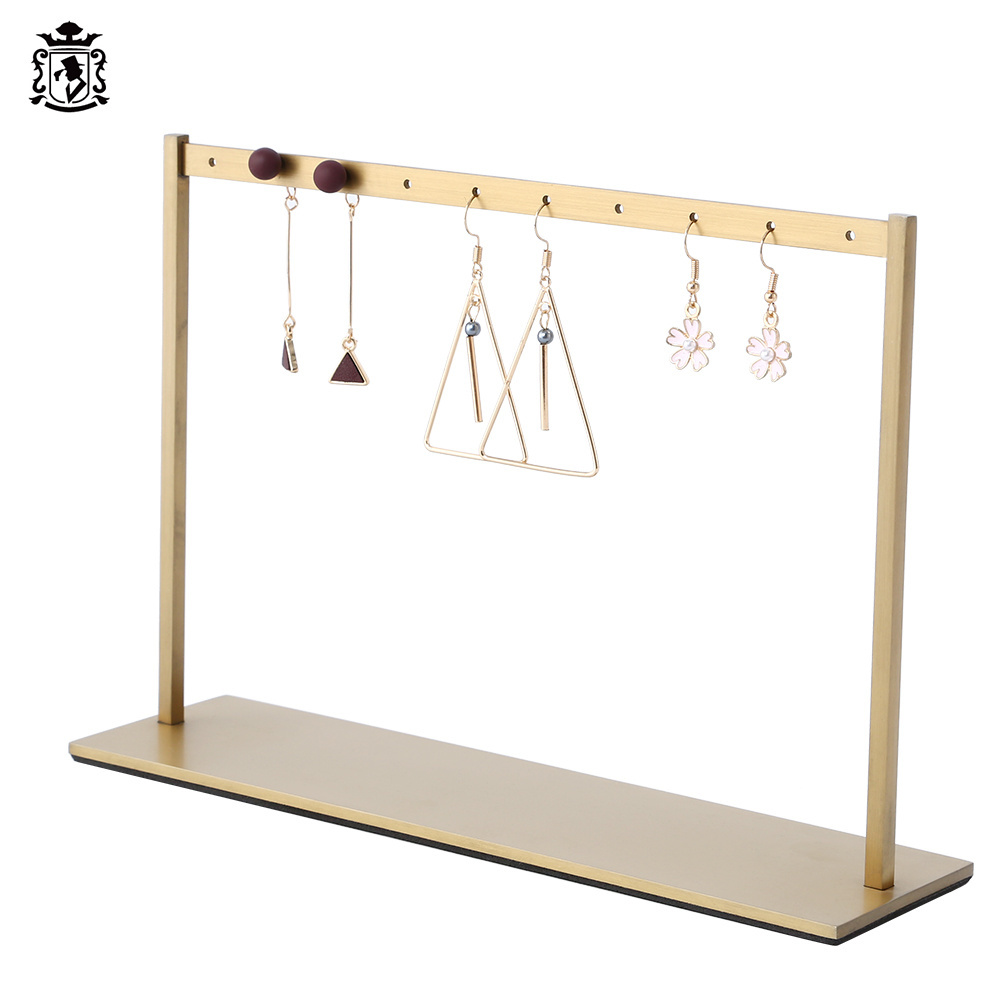 Custom Earring Display Stand Metal Earring Holder Jewelry Organizers For Shops Jewelry Hanger