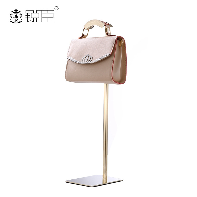 Retail Shop Metal Bag Rack Handbag Display Stand