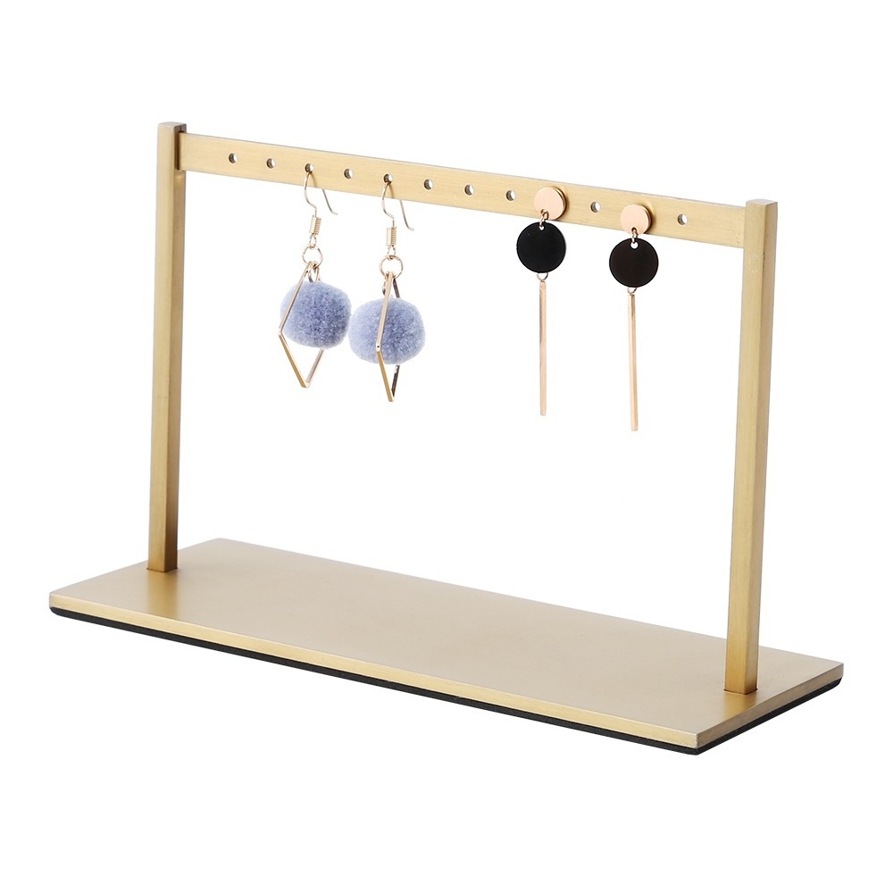 Custom Earring Display Stand Metal Earring Holder Jewelry Organizers For Shops Jewelry Hanger