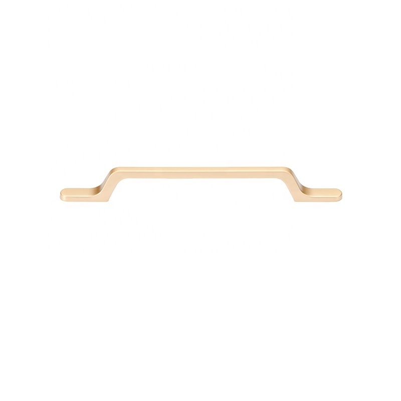 Modern Style Cabinet Pulls Gold Sliver Color Kitchen Cabinet Handle Zinc Alloy Drawer Pulls