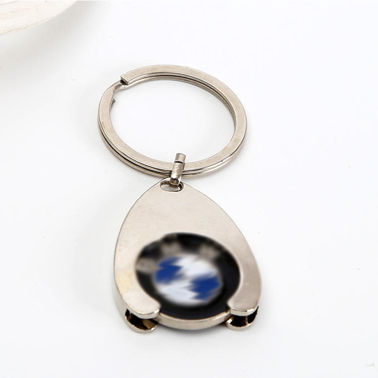 Metal Custom auto Car logo Keychain metal key ring