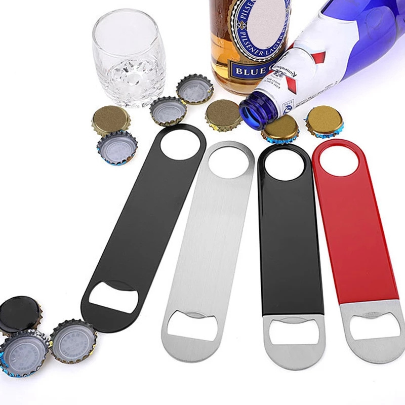 Mini Durable Remover Bar Blade Kitchen Tool Beer Bottle Opener Flat Speed Bottle Cap Opener