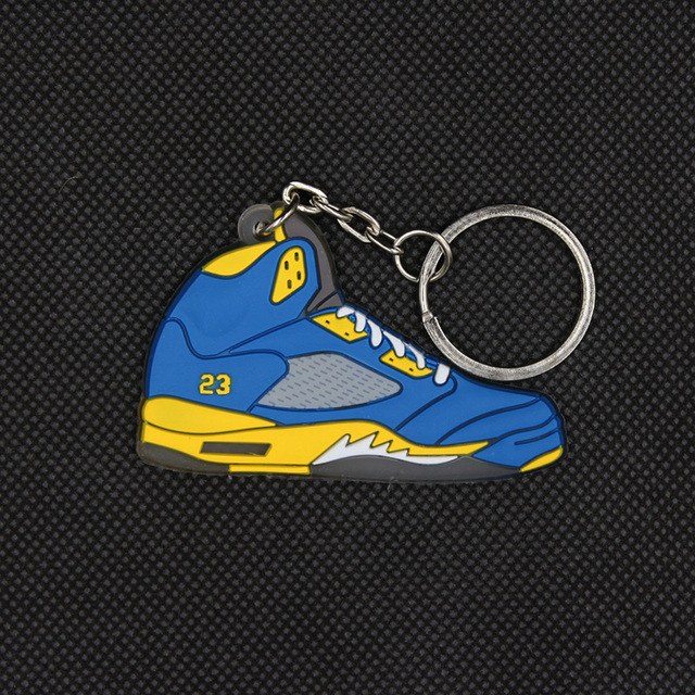 Colourful Sneakers Key Chain Basketball Shoes Key Ring Mini Keychain Key Pendant for Men and Women