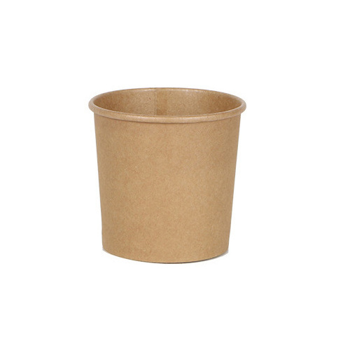 Various sizes Recyclable printed Restaurant fast food packed lunch salad hot takeout Soup box with lid Paper Cup