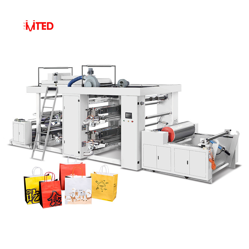 ZYT2-800 2 color Multifunctional flexographic press paper with printing Paper bag printing machine