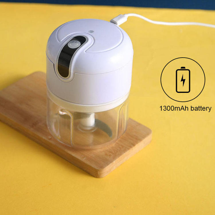 New Model Beautiful Appearance USB Charging Wireless Electric Garlic Chopper Onion Vegetable Chopper Electric Mini Chopper