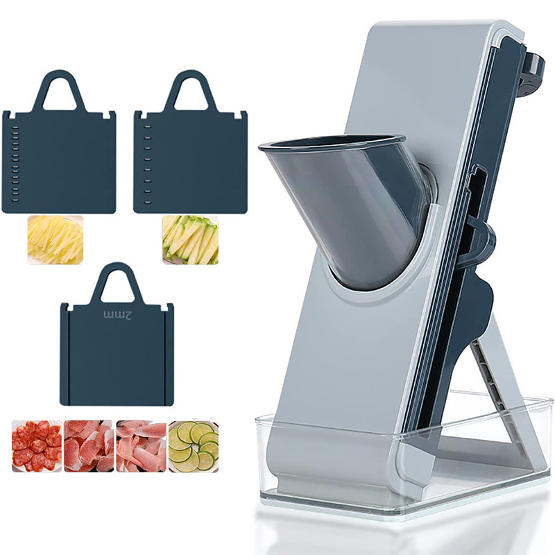 multi-function manual slicer vegetable cutter chopper mandoline slicer