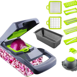 2023   Bestselling Mandoline Slicer Vegetable Slicer Vegetable Chopper  Food 12 In 1 Multi-functional Vegetable Cutter