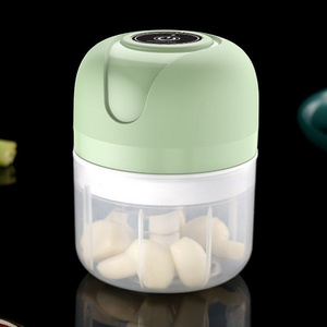 Mini Food Processor USB Rechargeable Garlic Chopper Meat Grinder Electric Garlic Press Crusher and Vegetable Cutter Triturador