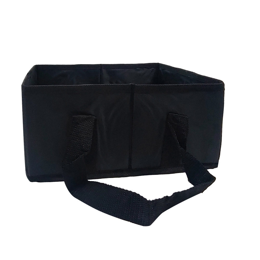 Wholesale Black portable Flexible folding cube waterproof Home kitchen organizer Picnic Toy Dirty clothes storage basket set