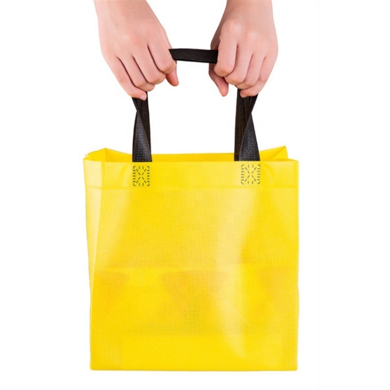 Eco Reusable Non Woven Shopping Bag For Grocery Promotion Custom Wholesale PP Foldable Non-woven Fabric Tote Bags