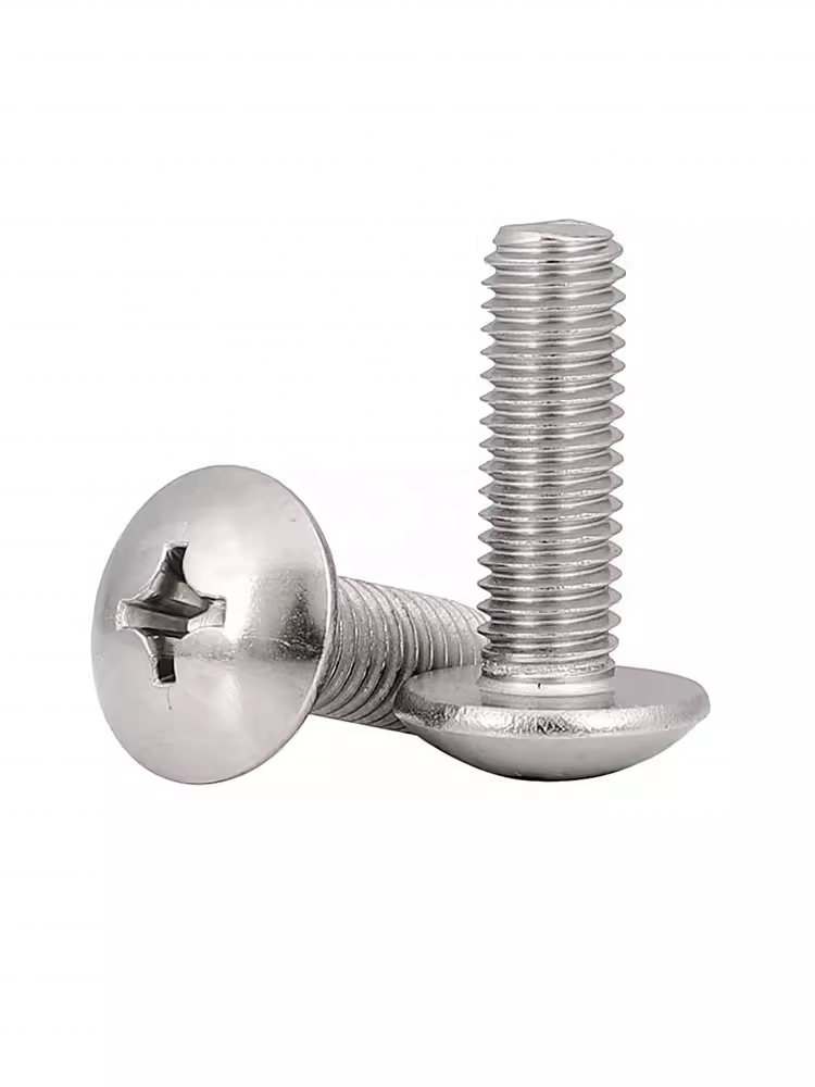 304 stainless steel umbrella screw pan head cross machine screw