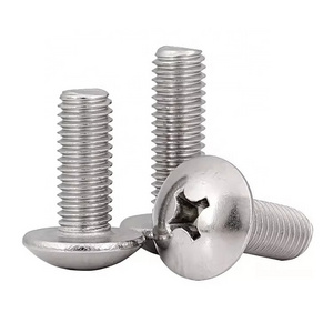 304 stainless steel umbrella screw pan head cross machine screw