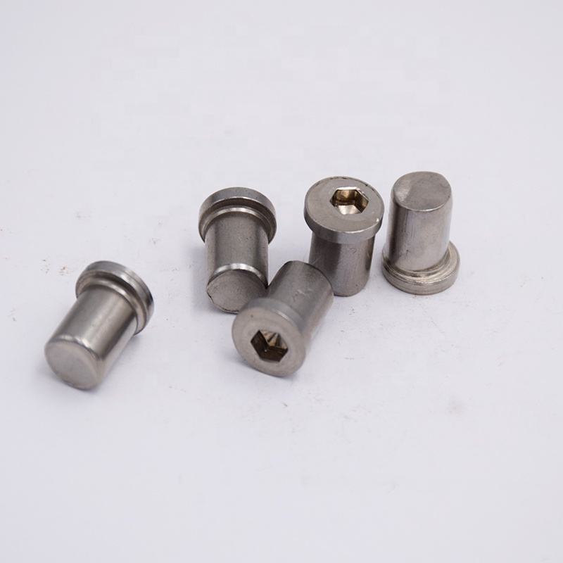 Stainless steel solid rivet furniture rivet hex rivet