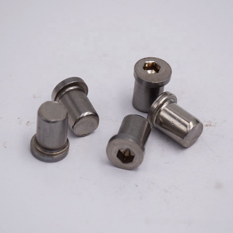 Stainless steel solid rivet furniture rivet hex rivet