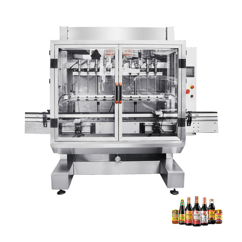 palm oil bottle Fully automatic liquid filling machine packaging line