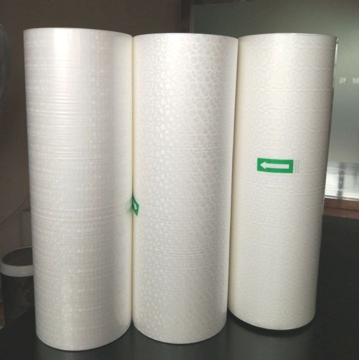 China Holographic Film Manufacturer Transparent Stretch Film Bopp Holographic Film