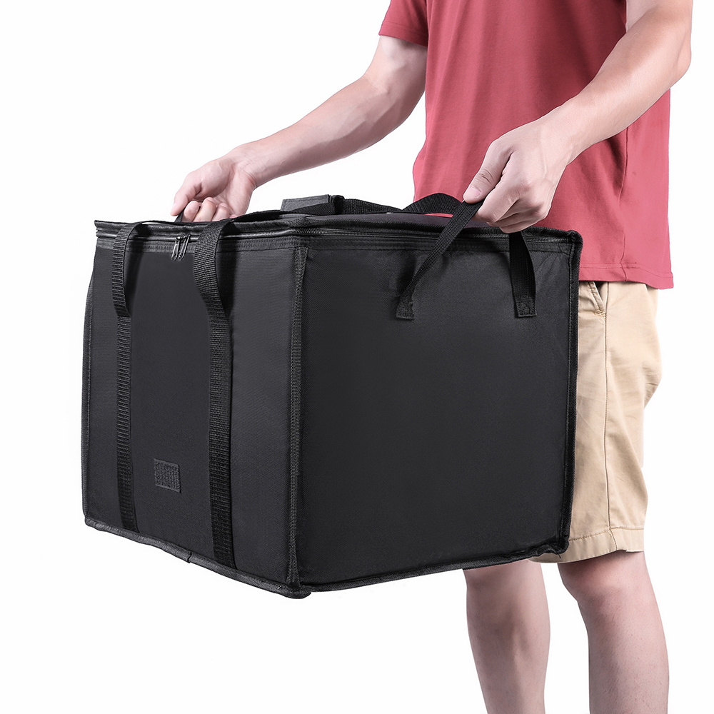 Shanghong 58L Reusable Thermal Insulated Cooler Bag Grocery Cool Carry Large Shopping Box Cooler Bag for Food