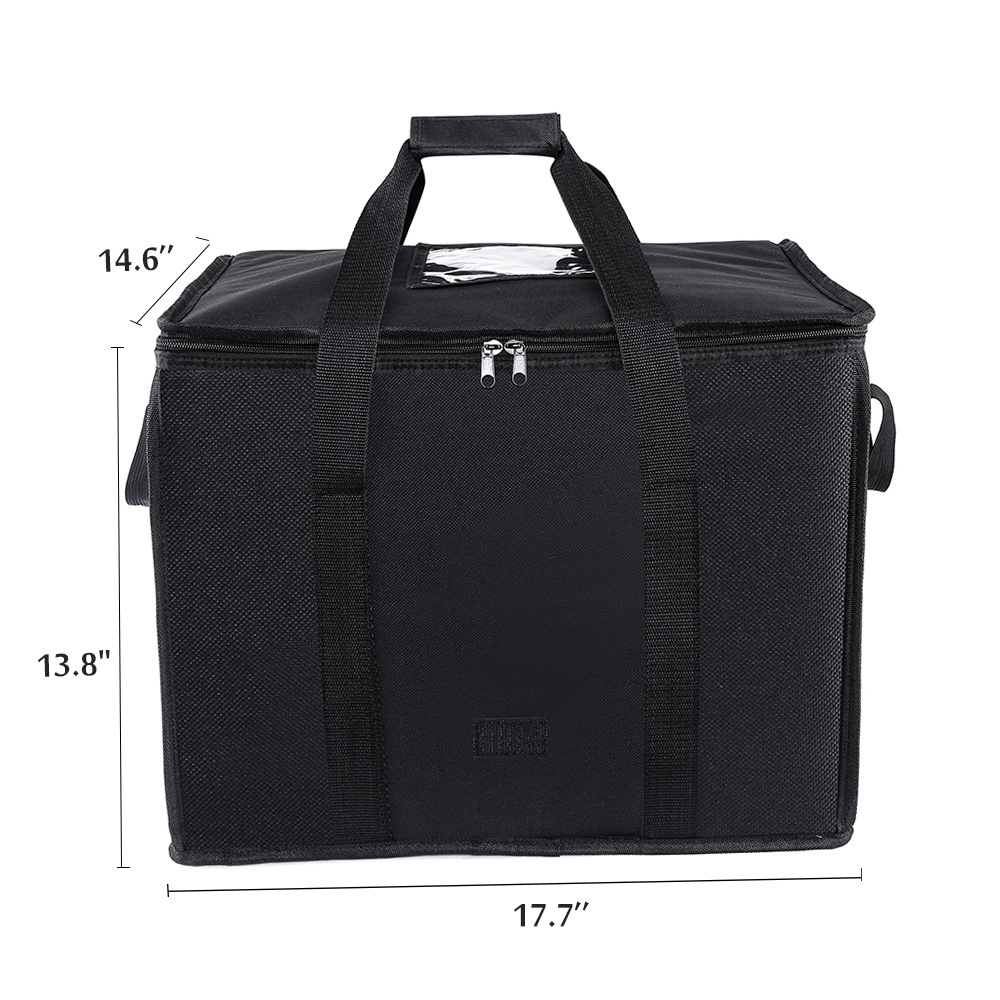 Shanghong 58L Reusable Thermal Insulated Cooler Bag Grocery Cool Carry Large Shopping Box Cooler Bag for Food