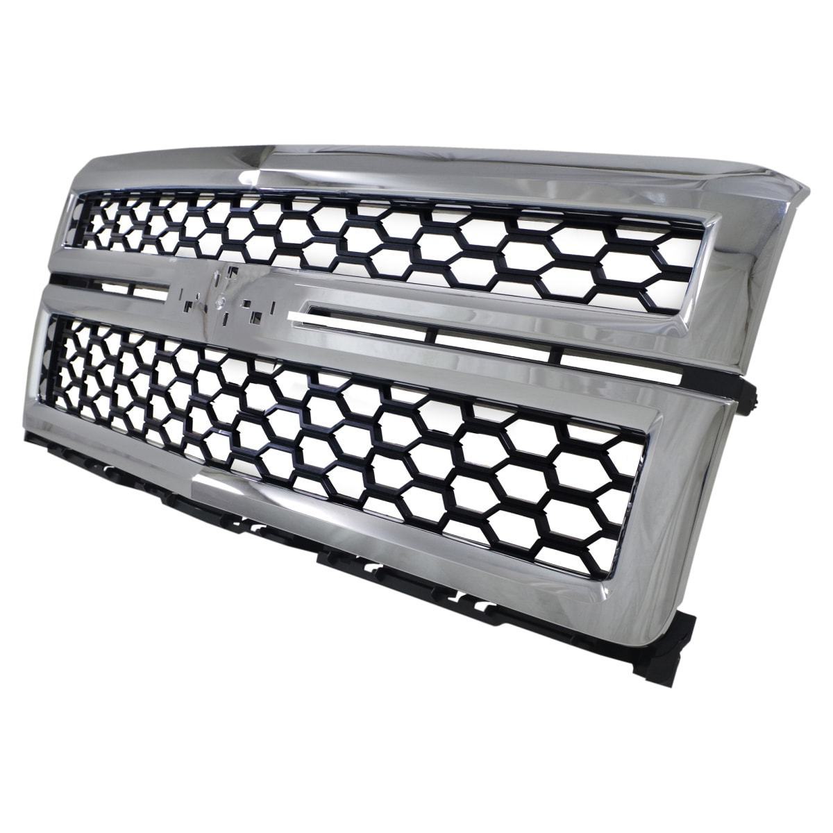 Chrome Front Grill 23259625 for Chevrolet Silverado 1500 12-14