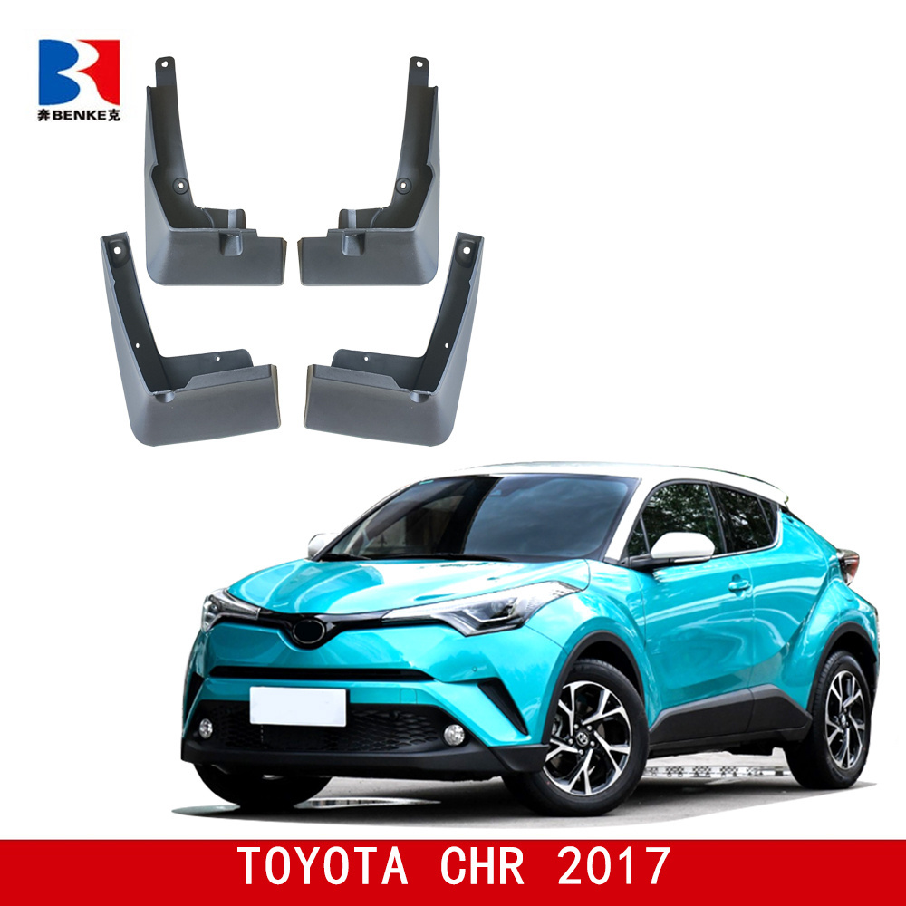 For Toyota CHR 2017 PP injection material 100% fit custom car fender flares