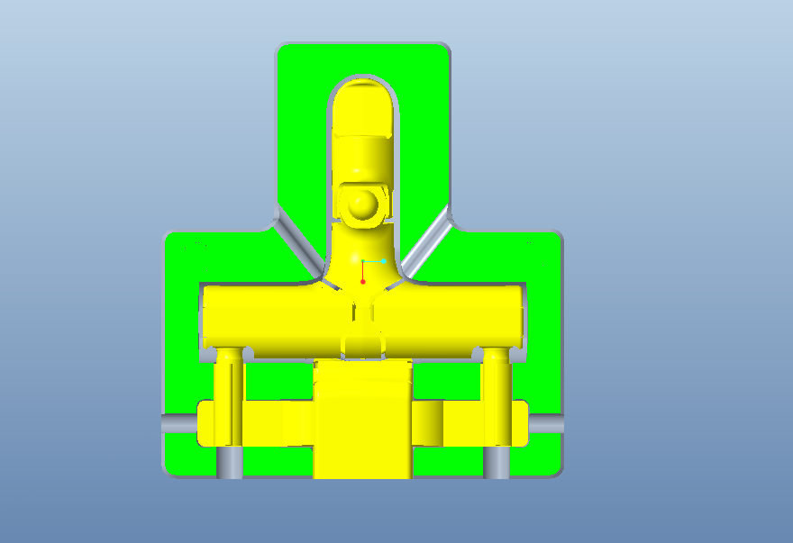 Bathtub faucet gravity casting mould for shell