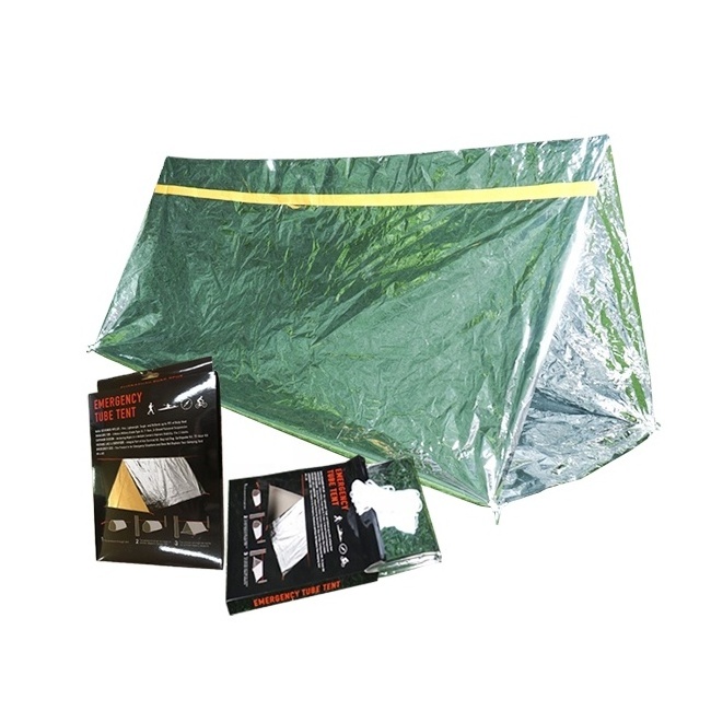 Life Tent Emergency Shelter  2 Person Survival Tent  for Camping, Hiking, Adventure