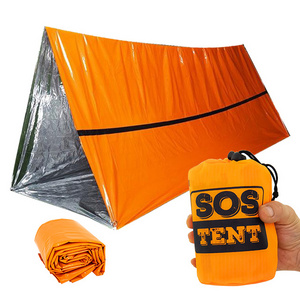 OEM Outdoor 2 Person Resistant Lightweight Thermal Survival Shelter Tube Life Emergency Tent