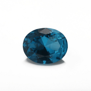 Wholesale 3A Grade Spinel Oval Cut Blue 120# Spinel Stone Price Per Carat