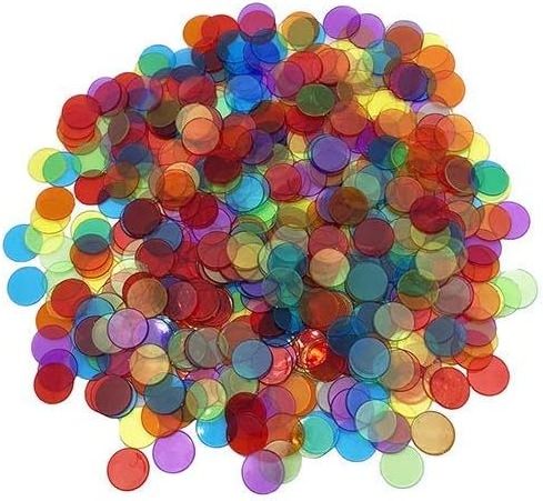 Magnetic Bingo Wand with Metal Ringed Chips for Counting School Plastic Counting Counters