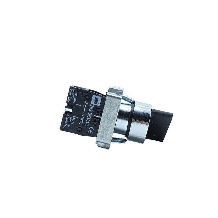 XB2-BD21 1NO Short handle stay put 2 position selector push button switch for elevator lift parts