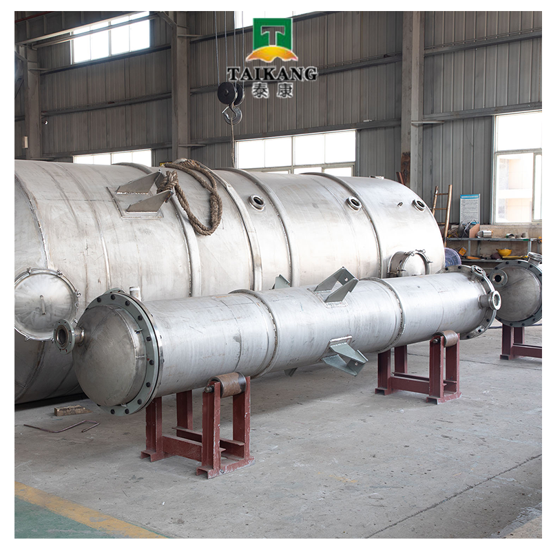 Falling Film Evaporator for Glucose Syrup Concentration to 80% Density