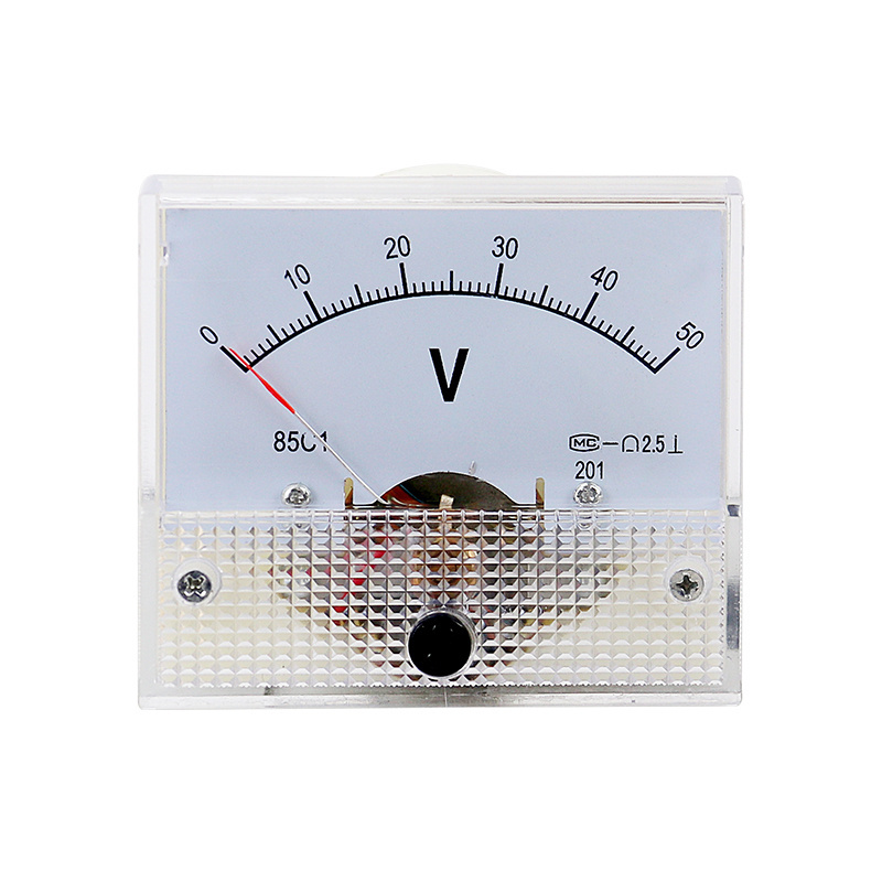 5V 10V 15V 20V 30V 50V 100V 200V 300V Analog Panel Volt Voltage Meter Voltmeter Gauge 85C1-V Mechanical Voltage Meters