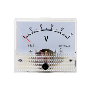 5V 10V 15V 20V 30V 50V 100V 200V 300V Analog Panel Volt Voltage Meter Voltmeter Gauge 85C1-V Mechanical Voltage Meters