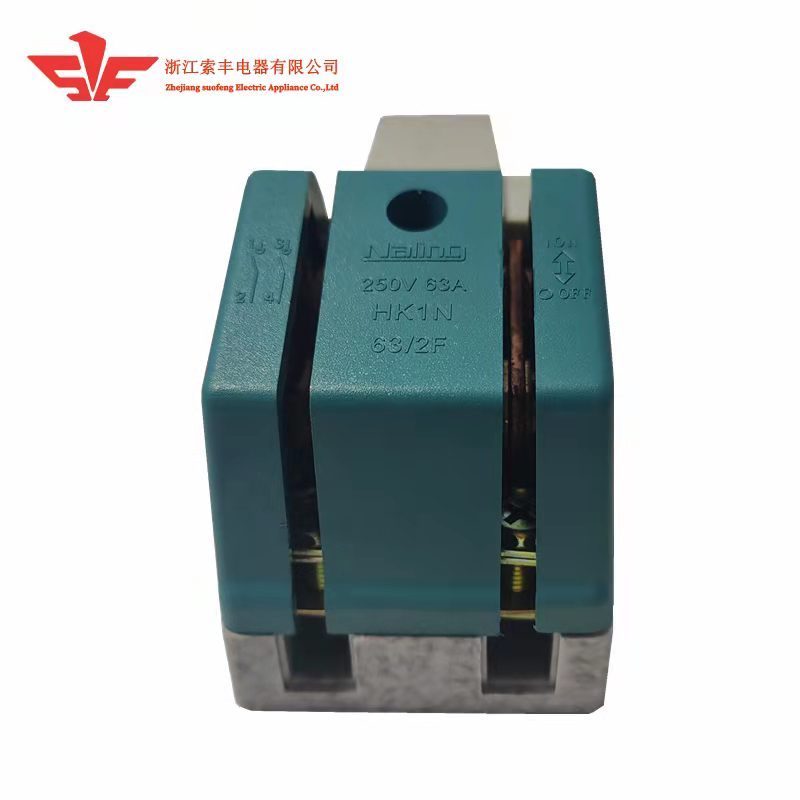 Distribution cabinet isolation switch 2P 4P 32A 63A100A single throw 380V three-phase four wire Naling knife switch