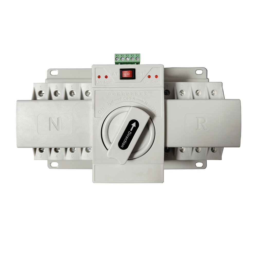 Applicable to generator 2P/4P AC220V/400V MINI type Automatic transfer switch dual power changeover switch ATS