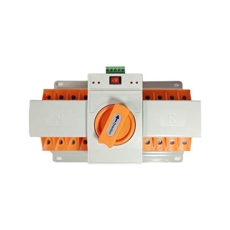 High-quality Dual Power Automatic transfer switch ATS 4P 63A MCB type Automatic changeover switch Home use switch