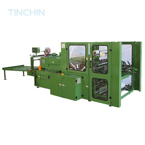 TCJ-FJ-800/1050 High Speed Automatic Film Wrapping Machine for Rolls Gift Poster Paper Roll Wrap Packing Machine