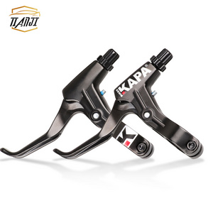 Aluminum alloy brake lever Three-Finger Lightweight Bike Line Pulling Brake Lever for road bicycle