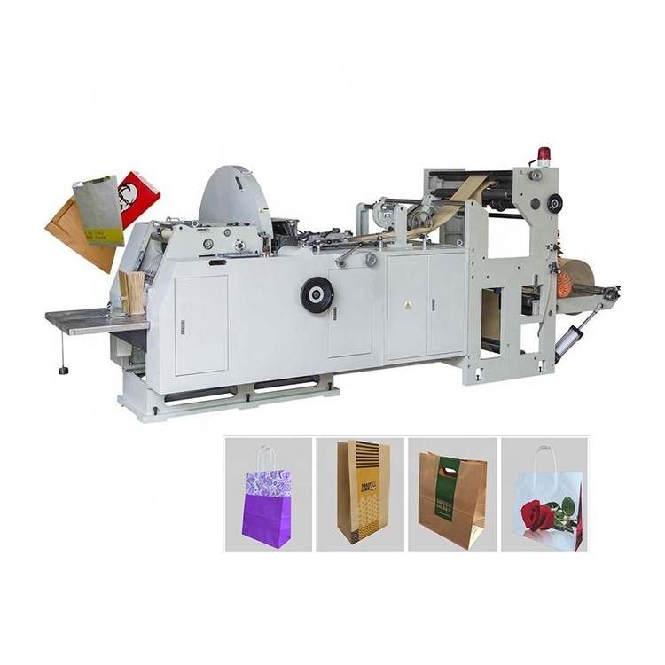 Factory Price Production High Speed Small Cheap Paper Bag Making Machine