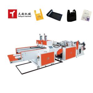 Tianyue High Speed Automatic Garbage Flat Pocket  Packaging Low Price Machine Manufacture Bags Plastic Bag Making Machine