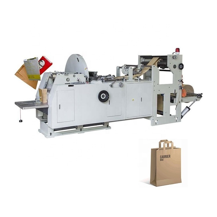 Factory Price Production High Speed Small Cheap Paper Bag Making Machine