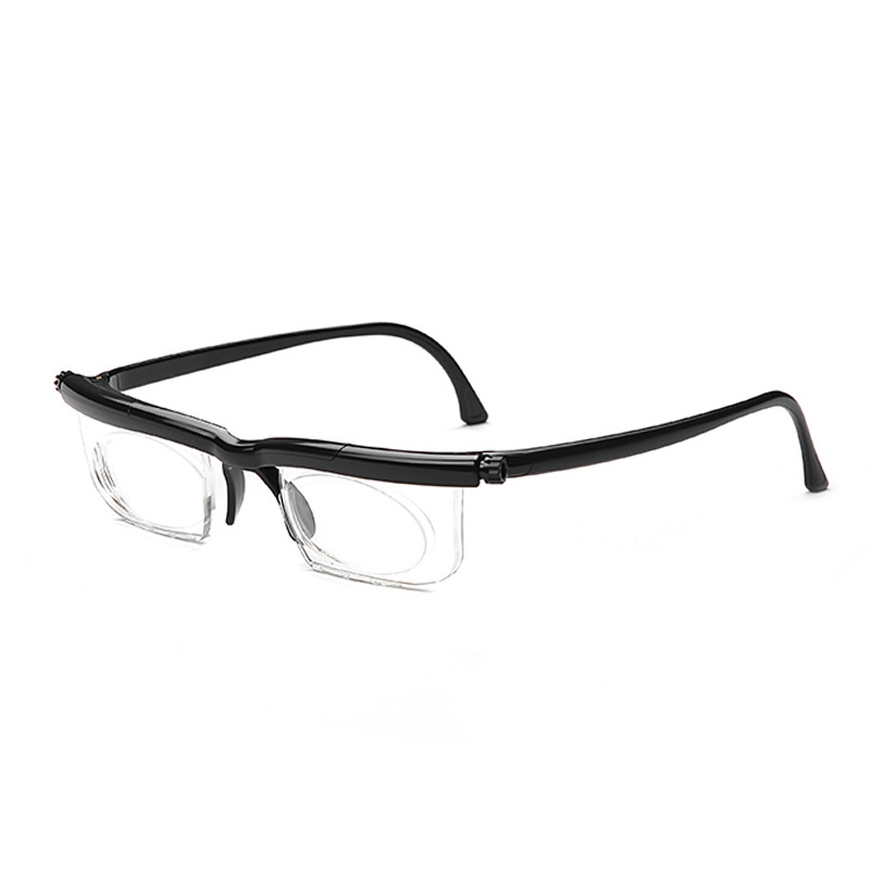 Reading Glasses Myopia Adjustable Lens Eyeglasses -4D To +5D TR90 Variable Focus Distance Reading Glasses