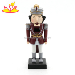 2023 Wholesale classical kids wooden traditional nutcracker for christmas gift W02A293