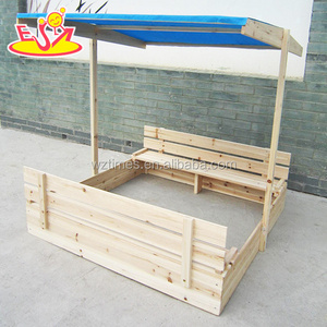 2023 Wholesale cheap wooden outdoor playhouse high quality children wooden outdoor playhouse W10E003