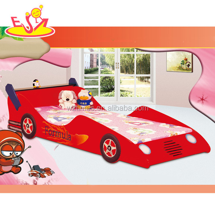 2018 wholesale children wooden bunk bed car design kids wooden bunk bed funny baby wooden bunk bed W08A047